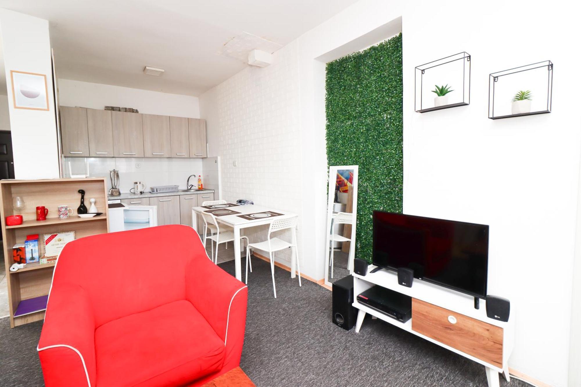 Rooftop Apartment At Mainsquare Skopje Exterior photo